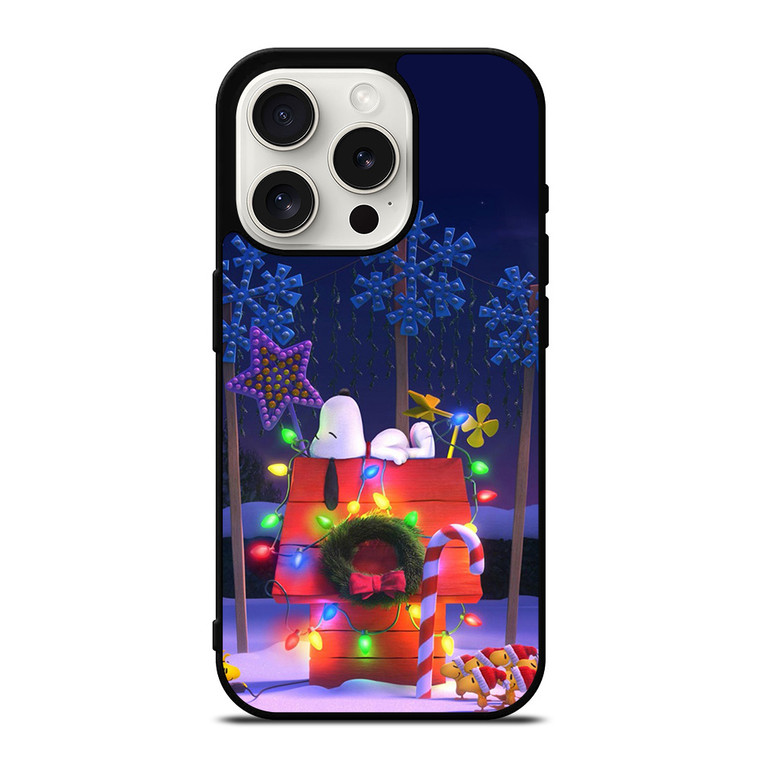 SNOOPY CHRISTMAS THE PEANUTS iPhone 15 Pro Case