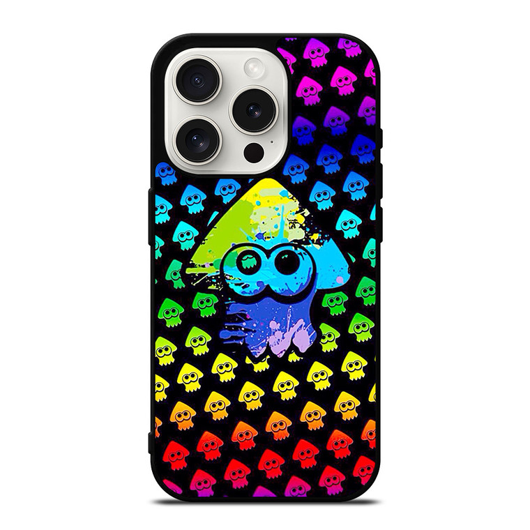 SPLATOON MULTICOLOR iPhone 15 Pro Case