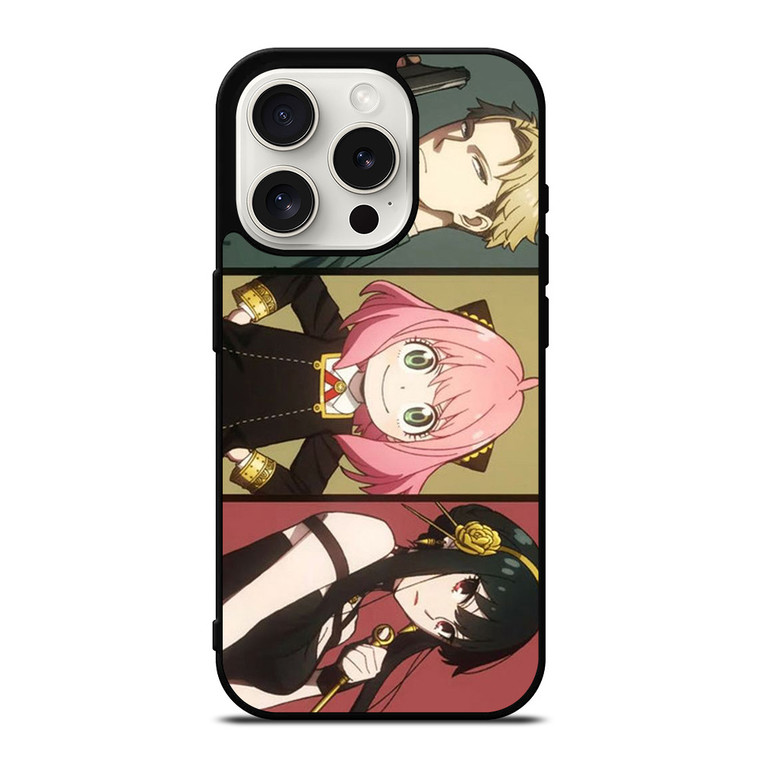 SPY X FAMILY FORGER MANGA CARTOON iPhone 15 Pro Case