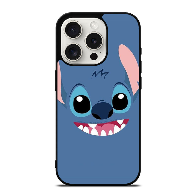 STITCH FACE DISNEY CARTOON iPhone 15 Pro Case