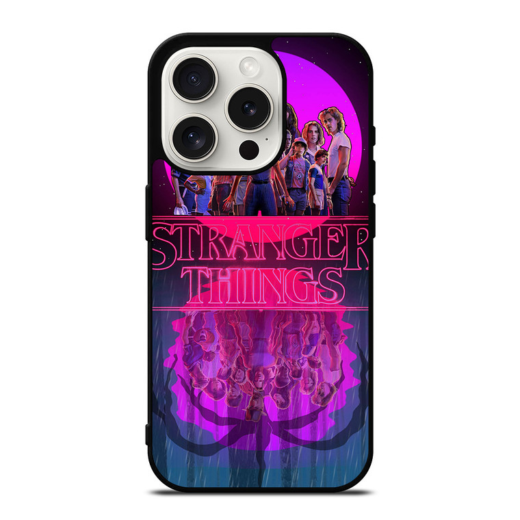 STRANGER THINGS CHARACTERS iPhone 15 Pro Case