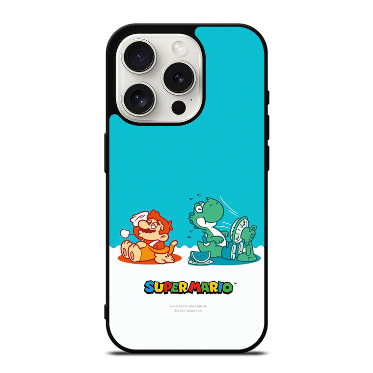 SUPER MARIO AND DINO NINTENDO iPhone 15 Pro Case