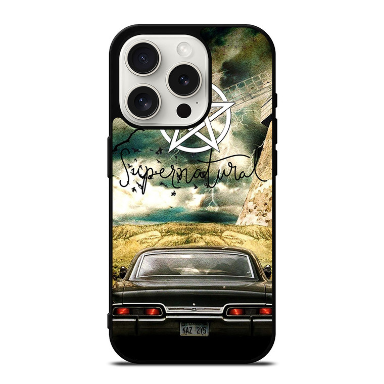 SUPERNATURAL LOGO 3 iPhone 15 Pro Case