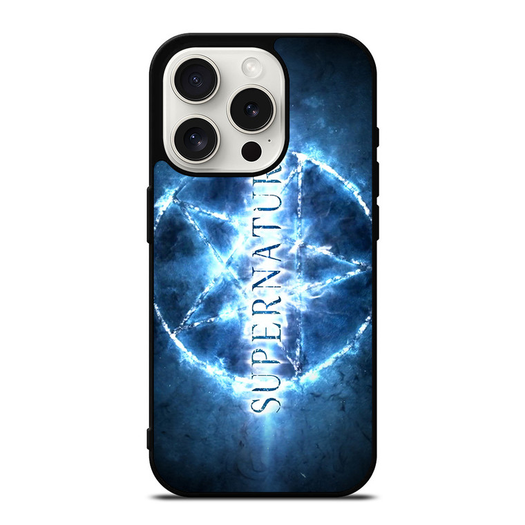 SUPERNATURAL STAR LOGO iPhone 15 Pro Case