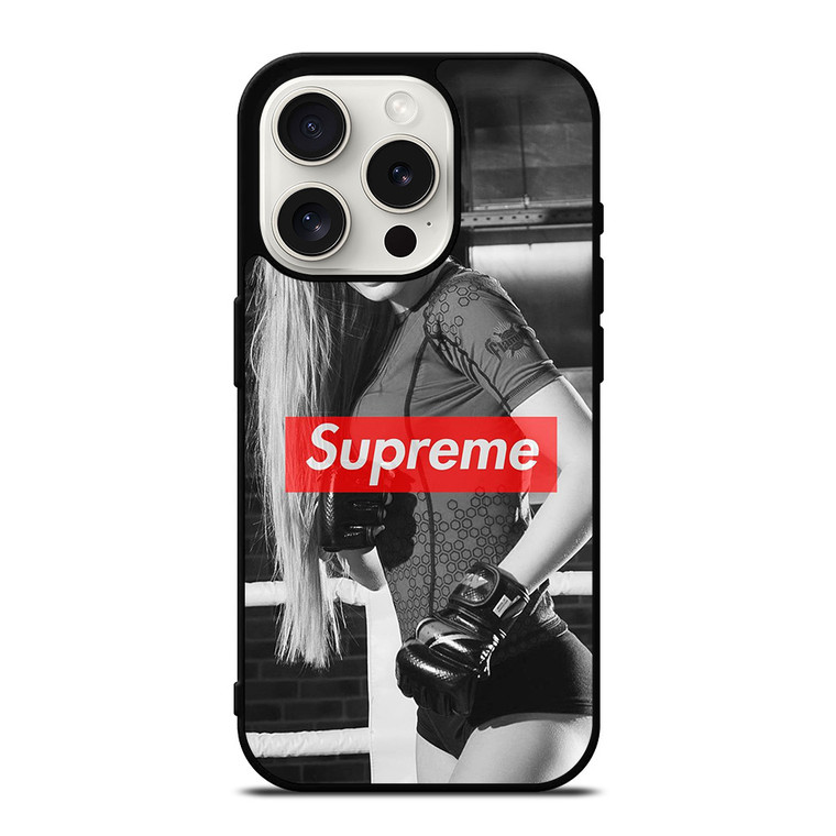 SUPREME LADIES BOXING iPhone 15 Pro Case SUPREME LADIES BOXING iPhone 15 Pro Case