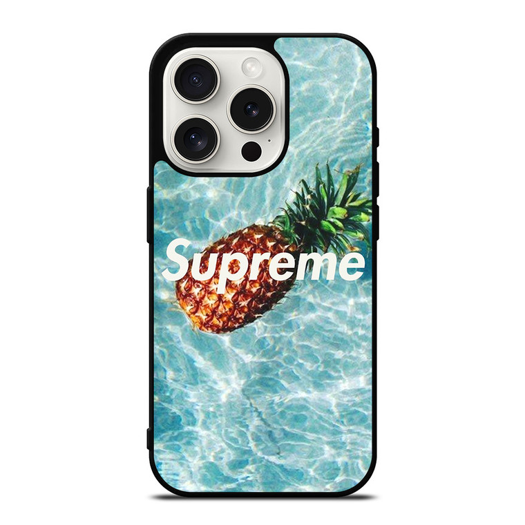 SUPREME X PINEAPPLE iPhone 15 Pro Case
