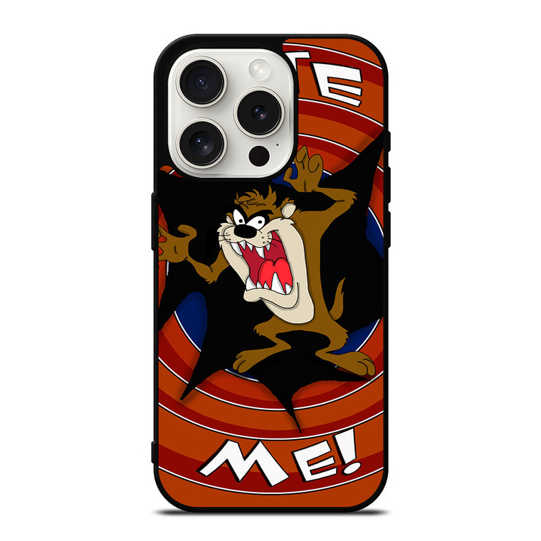 TAZMANIAN DEVIL BITE ME iPhone 15 Pro Case
