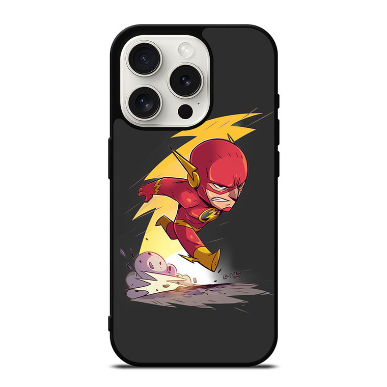 THE FLASH CARTOON KAWAII DC iPhone 15 Pro Case