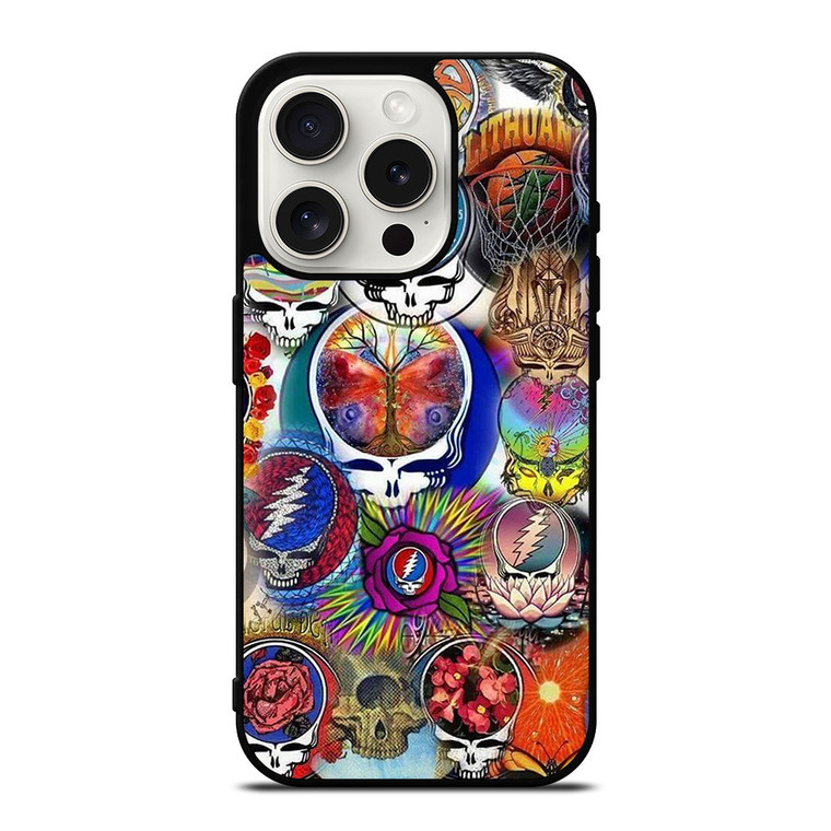 THE GRATEFUL DEAD LOGO iPhone 15 Pro Case