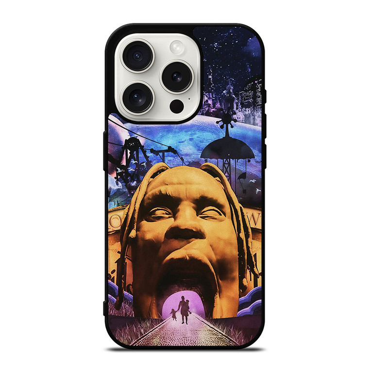 TRAVIS SCOTT RAPPER ASTROWORLD iPhone 15 Pro Case