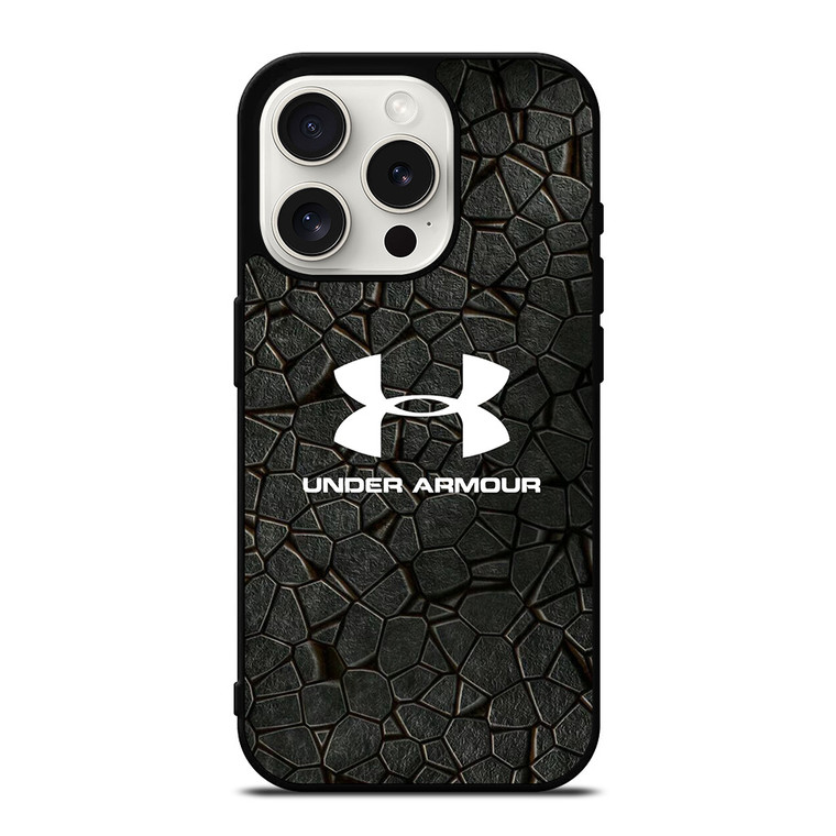 UNDER ARMOUR LOGO STONE iPhone 15 Pro Case