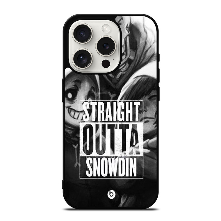 UNDERTALE STRAIGHT OUTTA SNOWDIN iPhone 15 Pro Case UNDERTALE STRAIGHT OUTTA SNOWDIN iPhone 15 Pro Case
