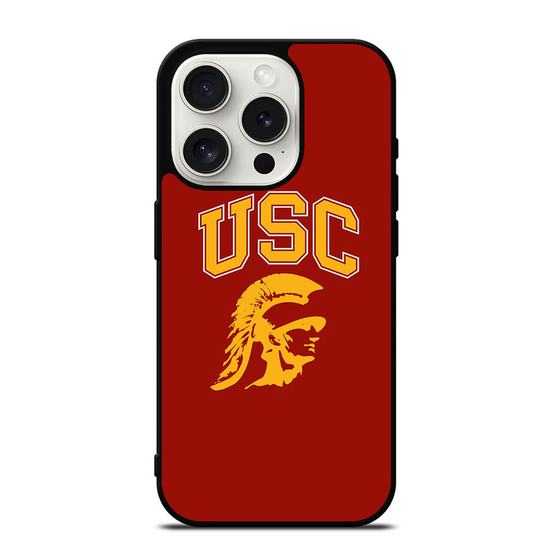 USC TROJANS LOGO 4 iPhone 15 Pro Case