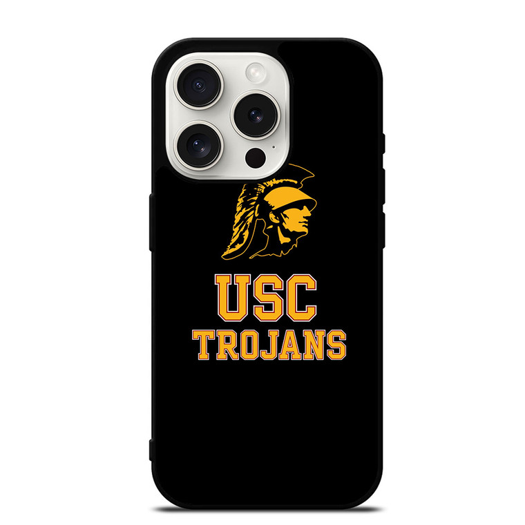 USC TROJANS LOGO iPhone 15 Pro Case