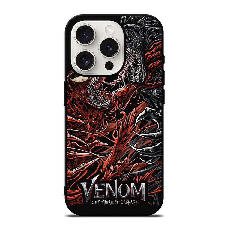 VENOM VS CARNAGE LET THERE BE MARVEL iPhone 15 Pro Case