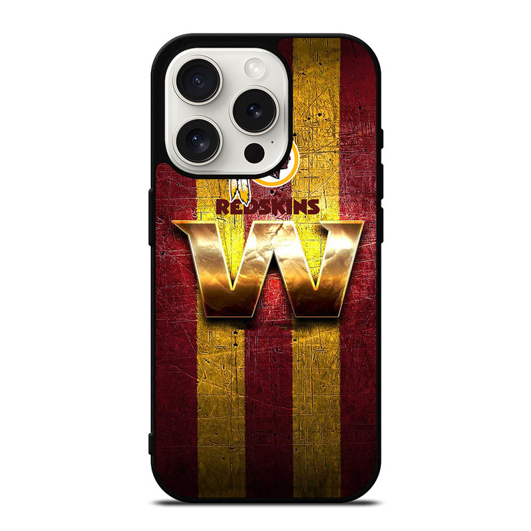 WASHINGTON REDSKINS FOOTBALL LOGO EMBLEM iPhone 15 Pro Case