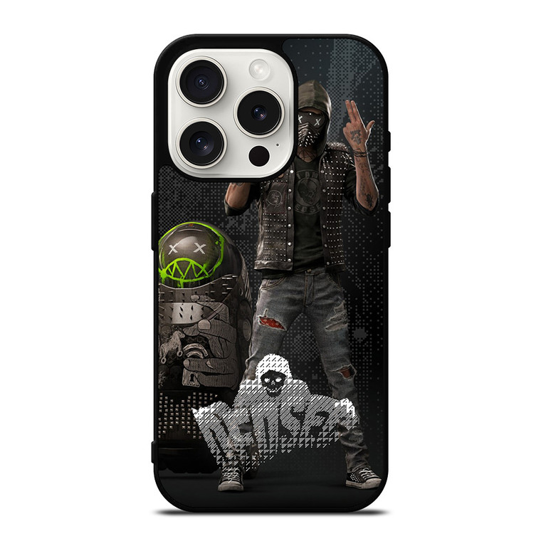 WATCH DOGS 2 DEDSED iPhone 15 Pro Case