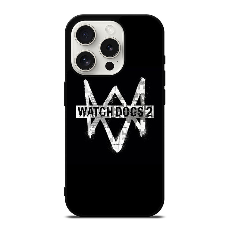 WATCH DOGS 2 LOGO iPhone 15 Pro Case