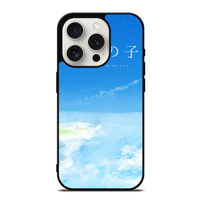 WEATHERING WITH YOU POSTER iPhone 15 Pro Case