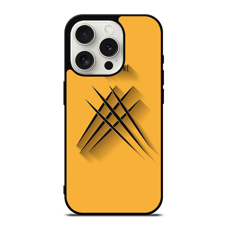 WOLFERINE YELLOW CLAW X-MEN iPhone 15 Pro Case