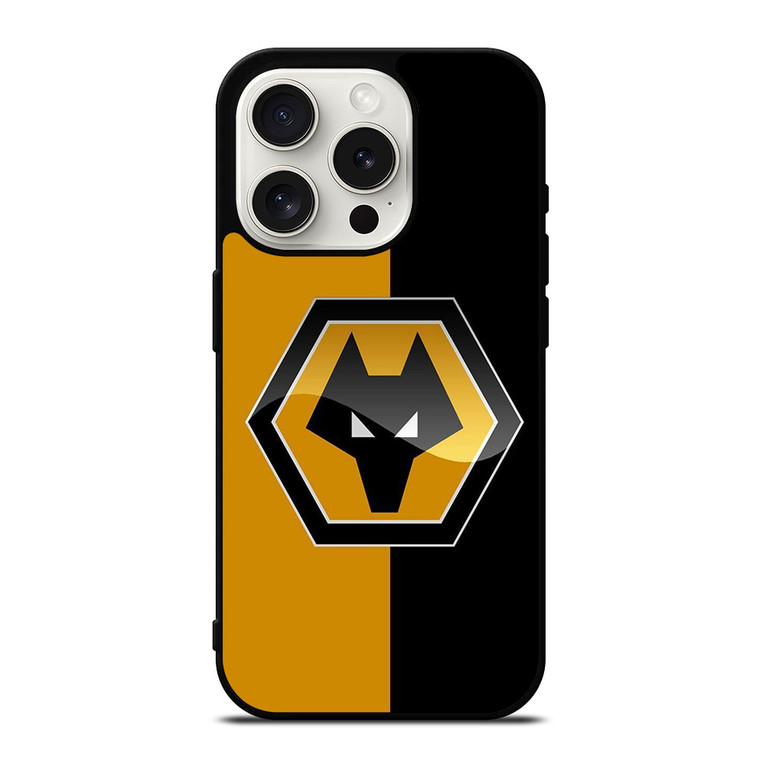 WOLVERHAMPTON WANDERERS FOOTBALL LOGO iPhone 15 Pro Case
