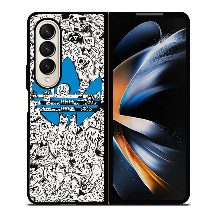 ADIDAS DOODLE DESIGN Samsung Galaxy Z Fold 4 Case Cover