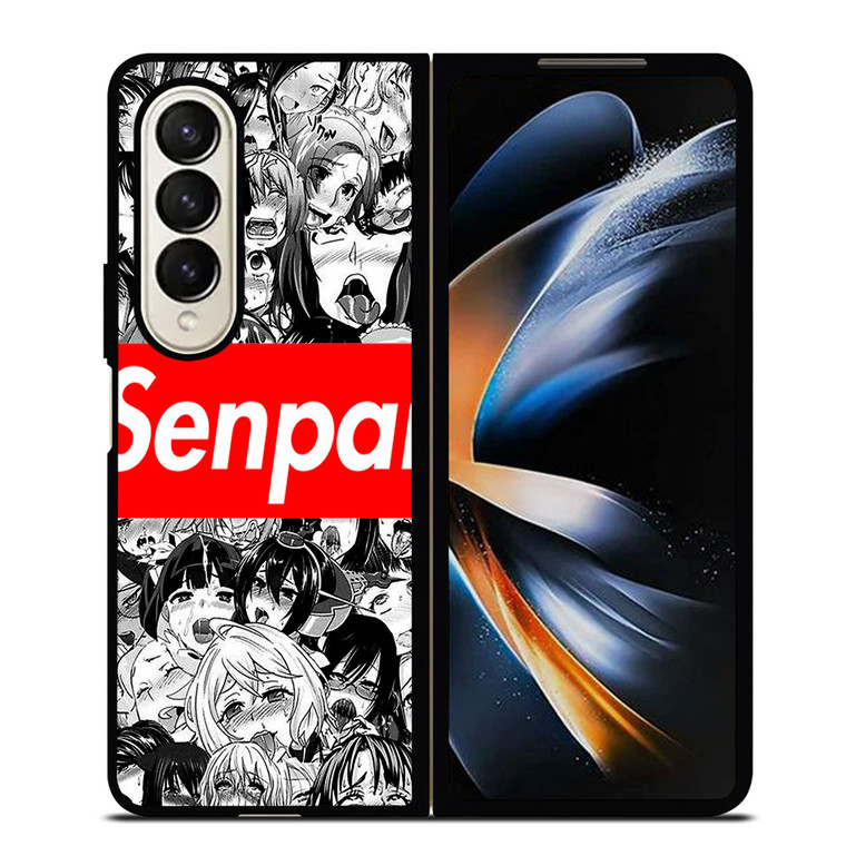 AHEGAO SENPAI ANIME Samsung Galaxy Z Fold 4 Case Cover