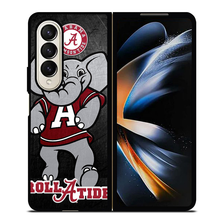 ALABAMA ROLL A TIDE CRIMSON BAMA FOOTBALL Samsung Galaxy Z Fold 4 Case Cover