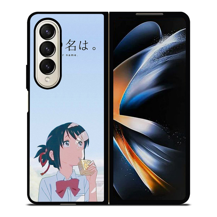 ANIME MOVIE KIMI NO NAMAE WA MITSUHA Samsung Galaxy Z Fold 4 Case Cover