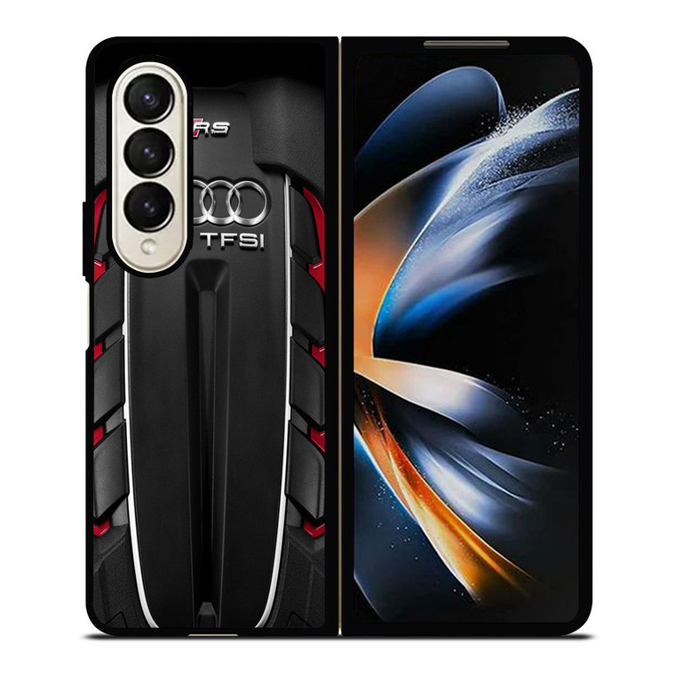 AUDI ICON ON ANGINE Samsung Galaxy Z Fold 4 Case Cover