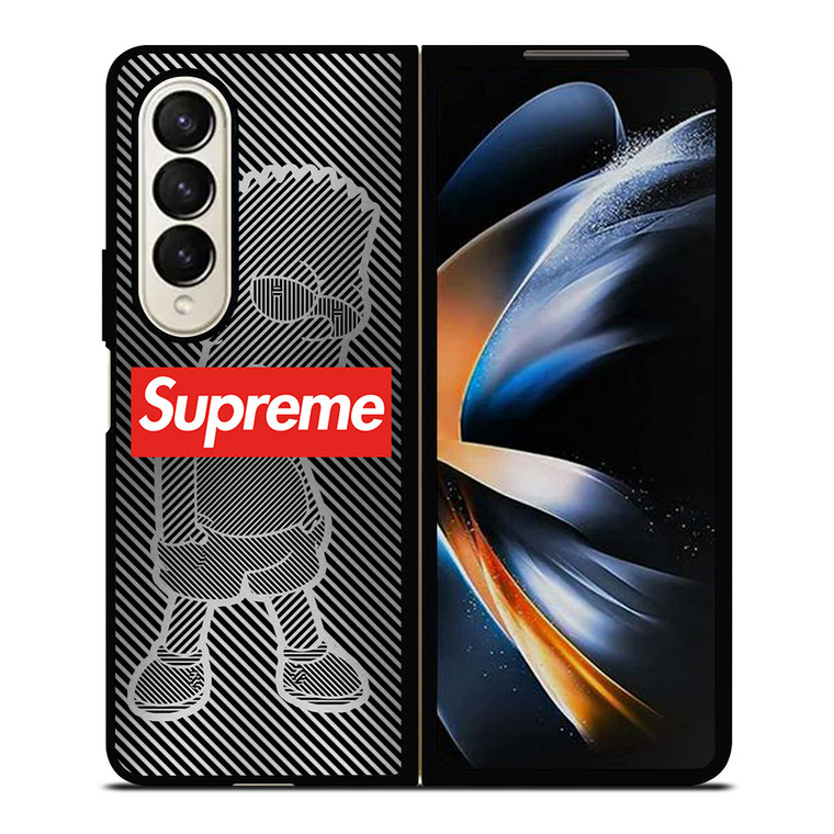 BART SIMPSON STRIPE SUPREME Samsung Galaxy Z Fold 4 Case Cover