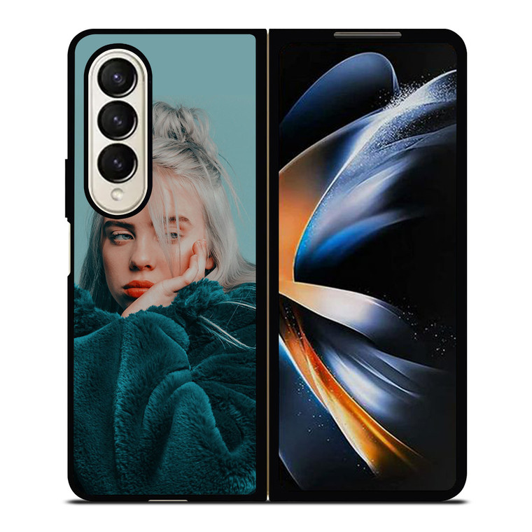 BILLIE EILISH GREEN FUR JACKET Samsung Galaxy Z Fold 4 Case Cover