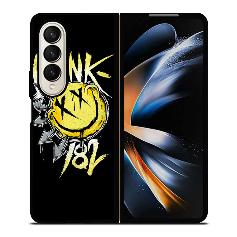 BLINK-182 POP PUNK BAND LOGO Samsung Galaxy Z Fold 4 Case Cover