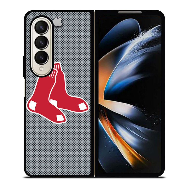BOSTON RED SOX APPLE LOGO Samsung Galaxy Z Fold 4 Case Cover
