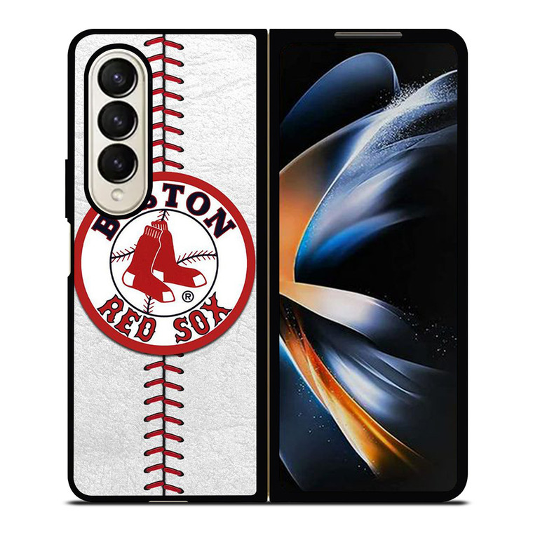 BOSTON RED SOX BASEBALL LOGO ICON Samsung Galaxy Z Fold 4 Case Cover