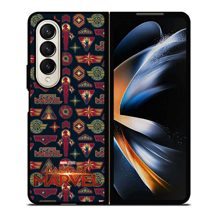 CAPTAIN MARVEL LOGO Samsung Galaxy Z Fold 4 Case Cover