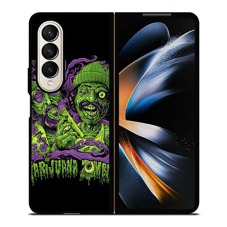 CHEECH AND CHONG MARIJUANA WEED Samsung Galaxy Z Fold 4 Case Cover