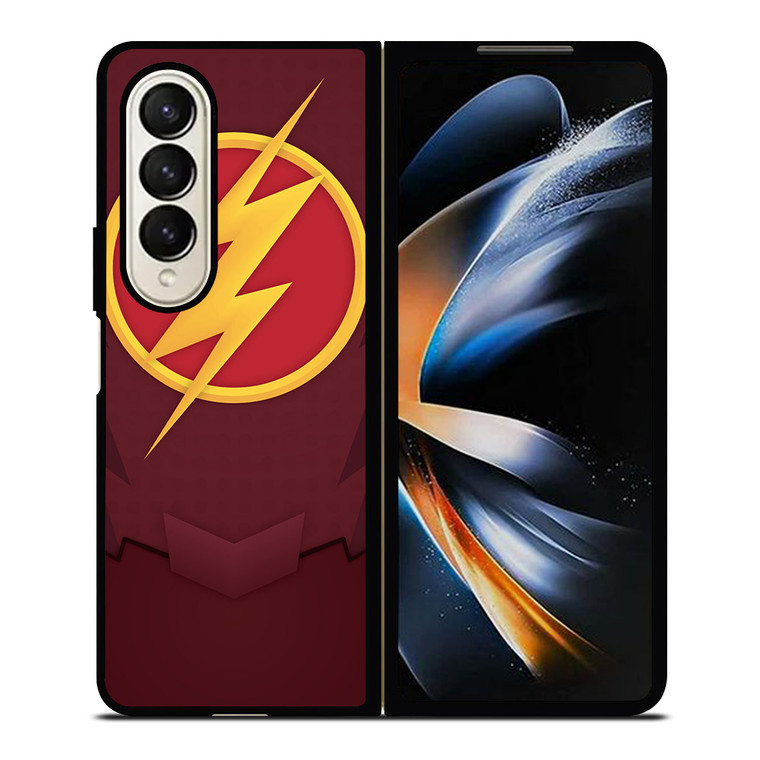 CHEST LOGO THE FLASH Samsung Galaxy Z Fold 4 Case Cover
