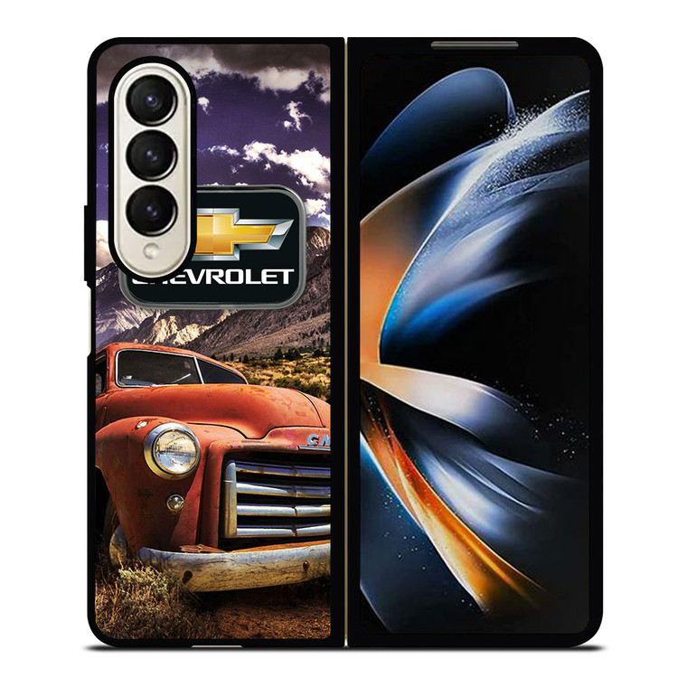 CHEVY CLASSIC TRUCK Samsung Galaxy Z Fold 4 Case Cover