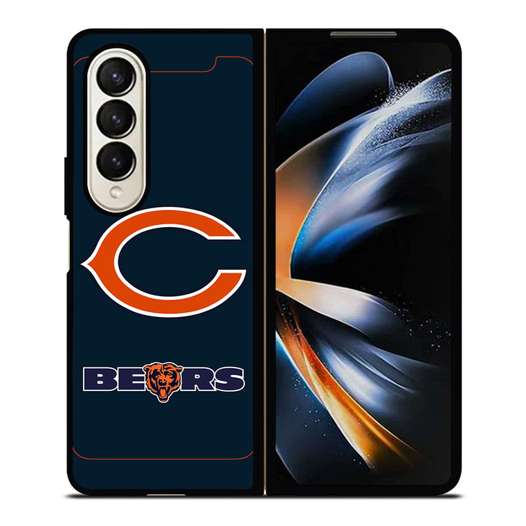 CHICAGO BEARS LOGO ICON Samsung Galaxy Z Fold 4 Case Cover
