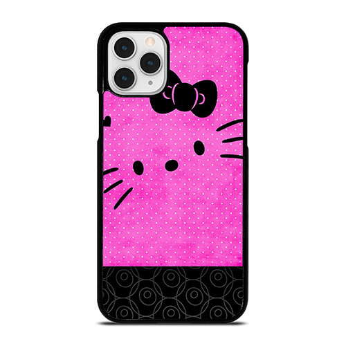 HELLO KITTY PINK BLACK iPhone 11 Pro Case