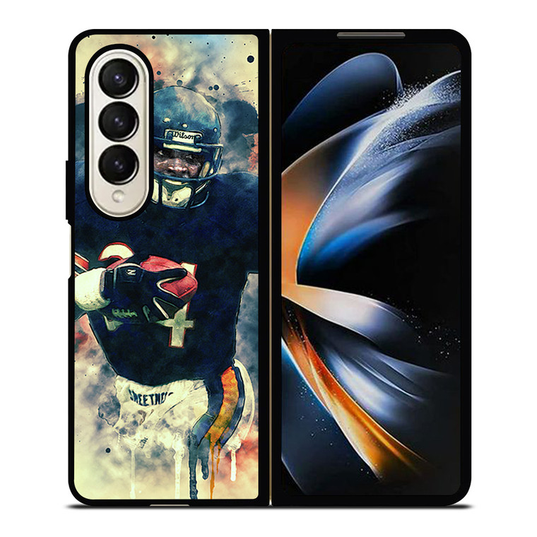 CHICAGO BEARS WALTER PAYTON Samsung Galaxy Z Fold 4 Case Cover
