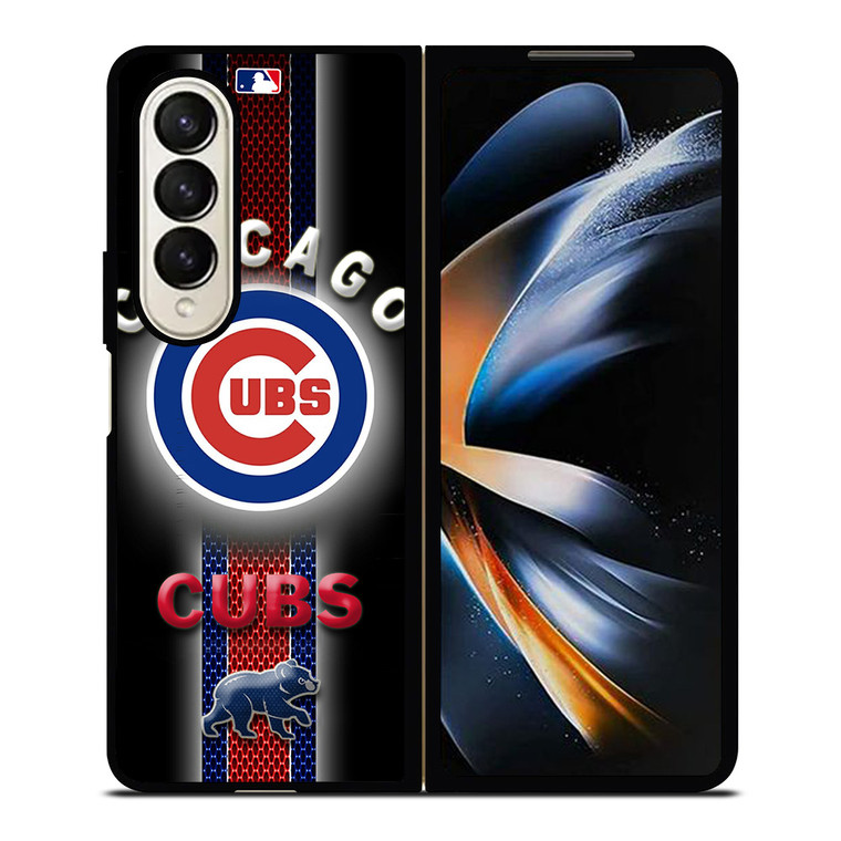 CHICAGO CUBS LOGO BASEBALL CLUB Samsung Galaxy Z Fold 4 Case Cover
