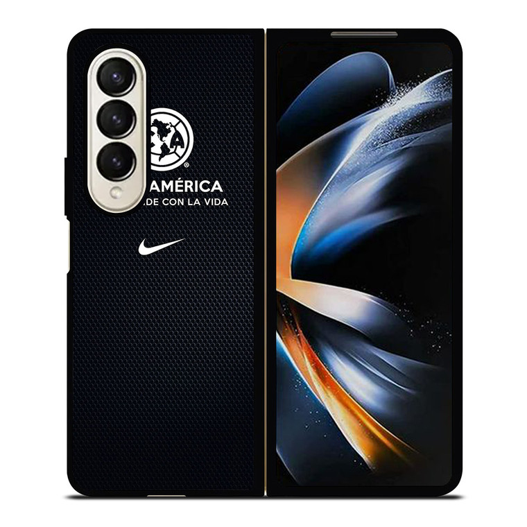 CLUB AMERICA BLACK LOGO Samsung Galaxy Z Fold 4 Case Cover