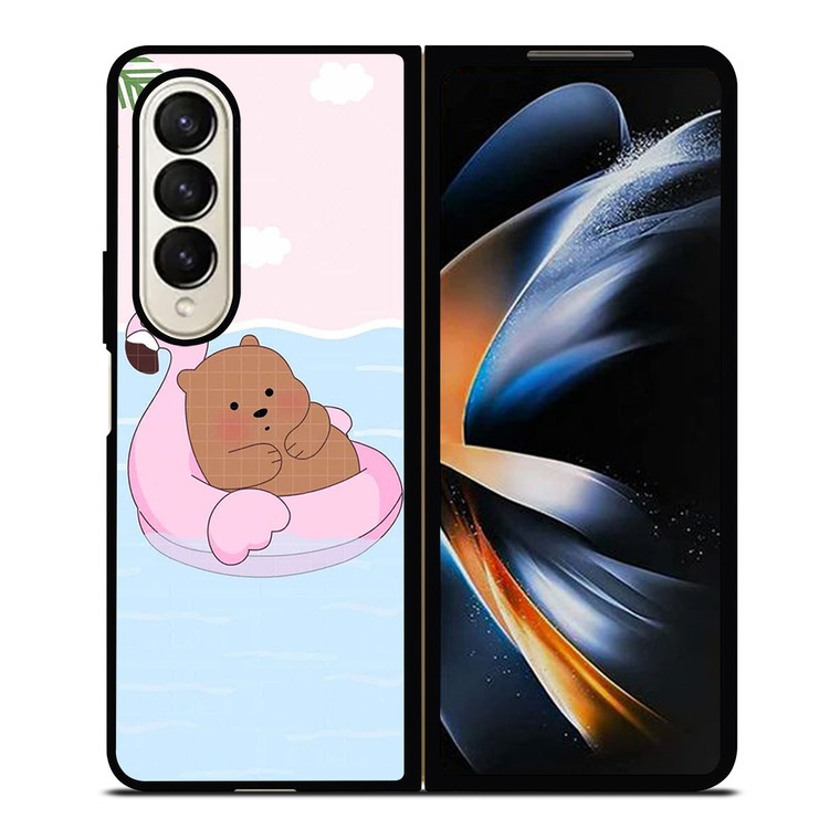 CN WE BARE BEARS GRIZZLY Samsung Galaxy Z Fold 4 Case Cover