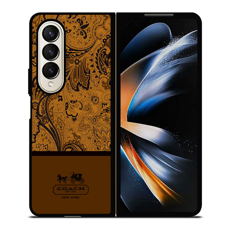 COACH NEW YORK BATIK Samsung Galaxy Z Fold 4 Case Cover