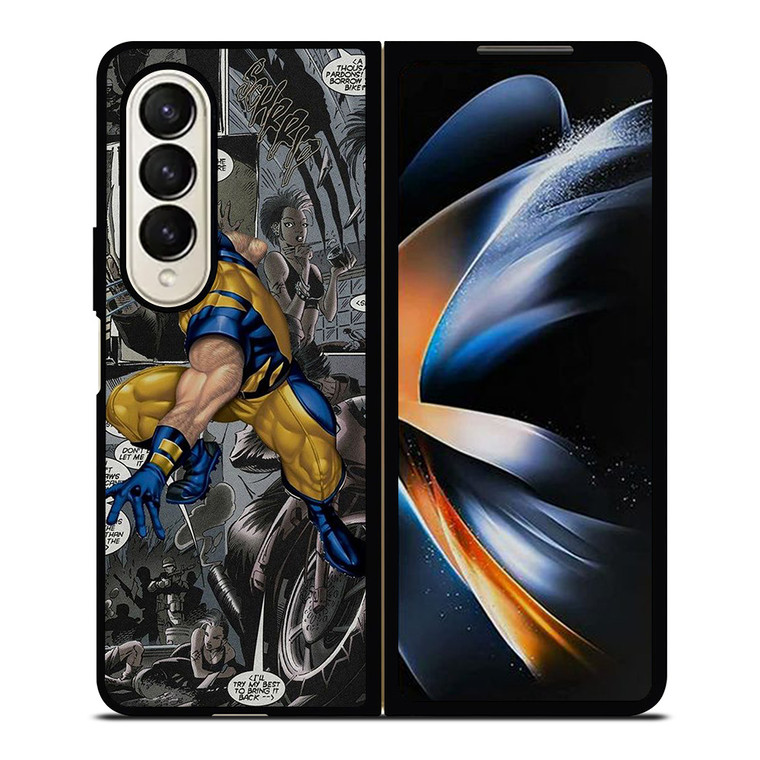 COMIC WOLVERINE Samsung Galaxy Z Fold 4 Case Cover