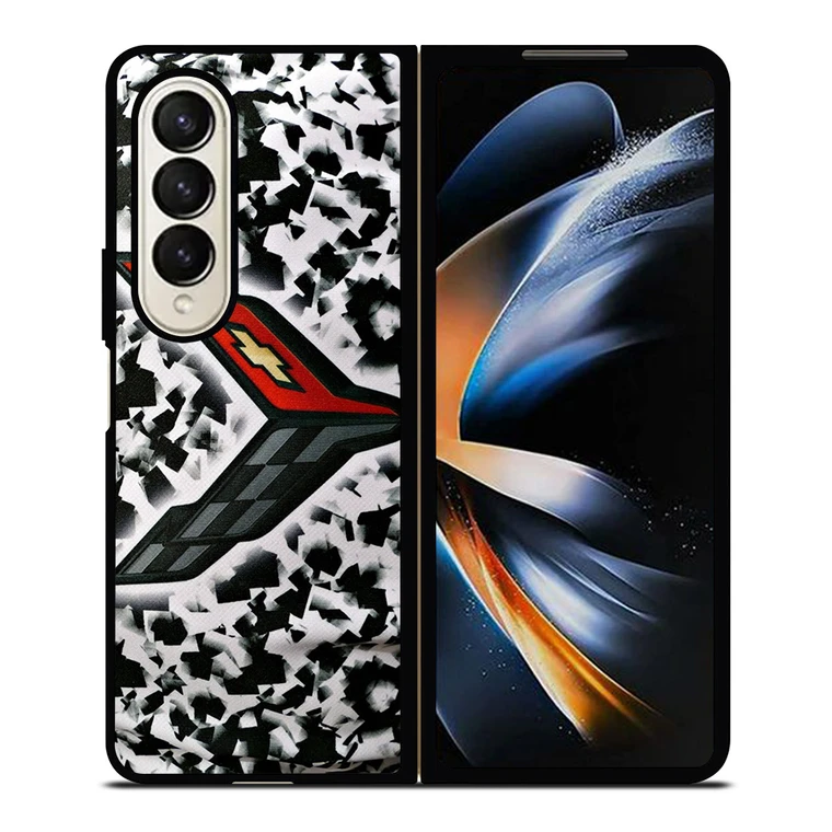 CORVETTE LOGO C8 Samsung Galaxy Z Fold 4 Case Cover