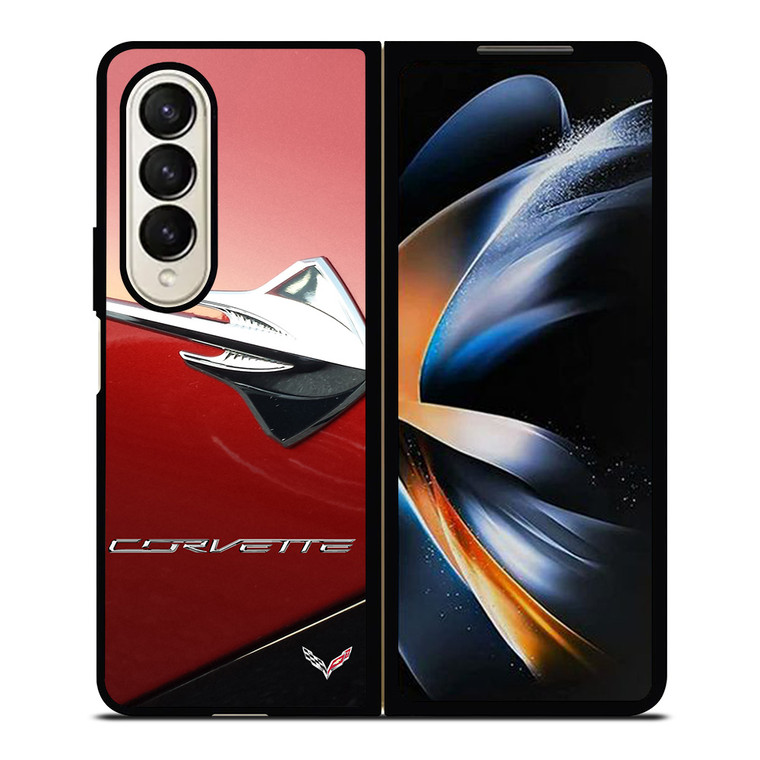 CORVETTE STINGRAY RED Samsung Galaxy Z Fold 4 Case Cover