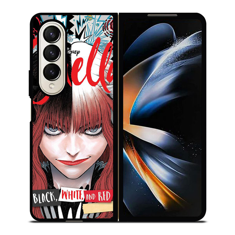 CRUELLA DEVILLE YOUNG DISNEY CARTOON Samsung Galaxy Z Fold 4 Case Cover